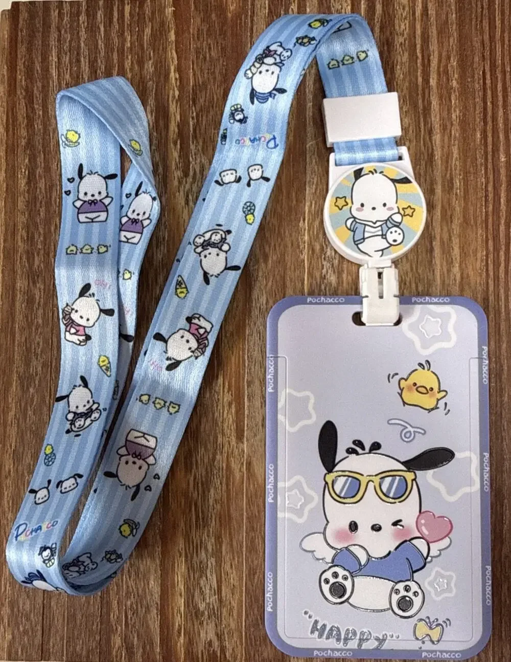 Pochacco Badge ID Holder w/ Lanyard